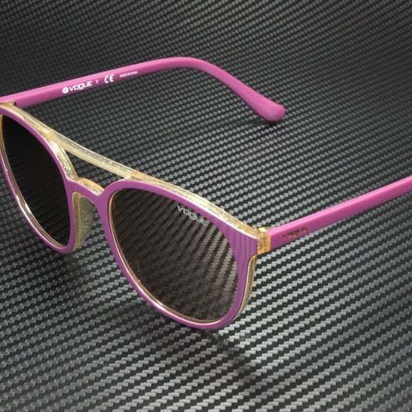 Vogue Women\'s Violet and Yellow Sunglasses! main image 4